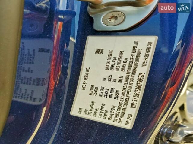 Синий Тесла Модель 3, объемом двигателя 0 л и пробегом 9 тыс. км за 17300 $, фото 11 на Automoto.ua