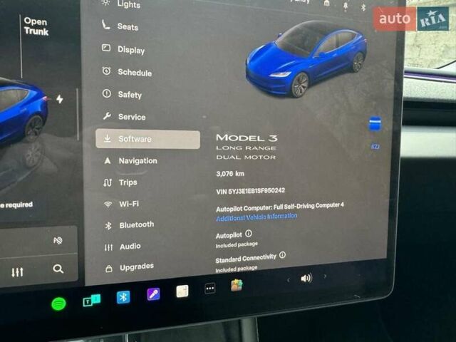 Синий Тесла Модель 3, объемом двигателя 0 л и пробегом 10 тыс. км за 33000 $, фото 10 на Automoto.ua