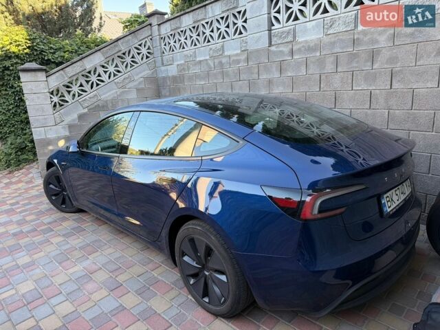 Синій Тесла Модель 3, об'ємом двигуна 0 л та пробігом 4 тис. км за 28999 $, фото 1 на Automoto.ua
