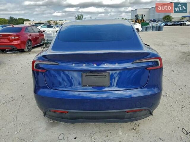 Синий Тесла Модель 3, объемом двигателя 0 л и пробегом 9 тыс. км за 17300 $, фото 5 на Automoto.ua