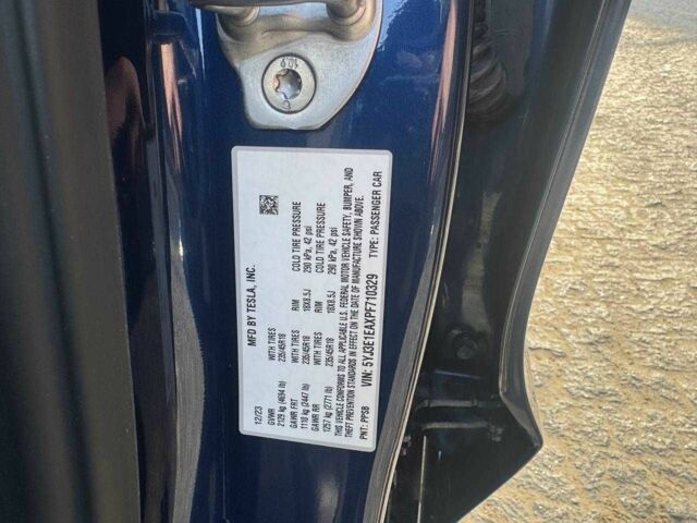 Синій Тесла Модель 3, об'ємом двигуна 0 л та пробігом 23 тис. км за 21000 $, фото 11 на Automoto.ua