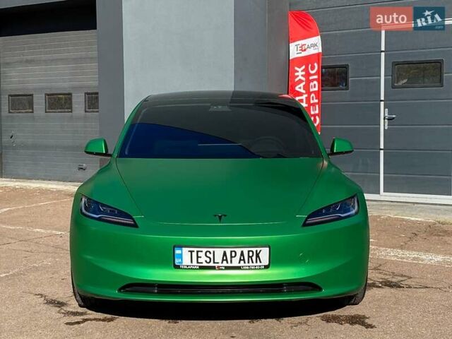 Тесла Модель 3 2025 у Києві на Automoto.ua Зелений Тесла Модель 3, об'ємом двигуна 0 л та пробігом 6 тис. км за 31999 $, фото 2 на Automoto.ua