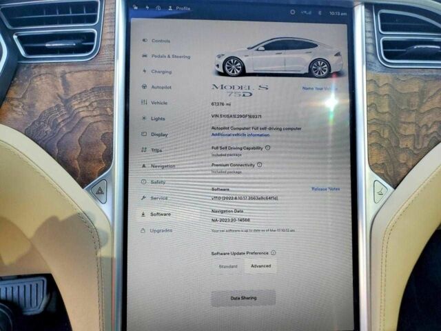 Белый Тесла Модель С, объемом двигателя 0 л и пробегом 107 тыс. км за 3400 $, фото 8 на Automoto.ua