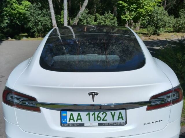 Белый Тесла Модель С, объемом двигателя 0 л и пробегом 49 тыс. км за 34500 $, фото 3 на Automoto.ua