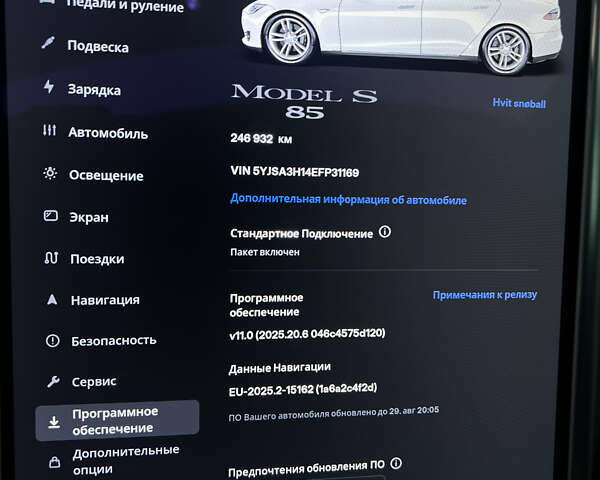 Білий Тесла Модель С, об'ємом двигуна 0 л та пробігом 249 тис. км за 13500 $, фото 12 на Automoto.ua