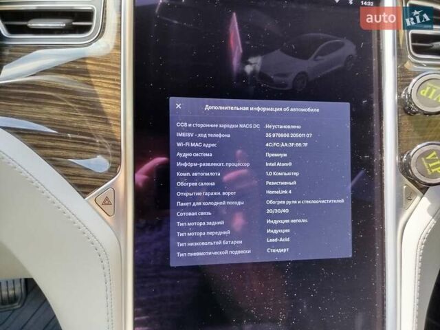 Білий Тесла Модель С, об'ємом двигуна 0 л та пробігом 253 тис. км за 15000 $, фото 5 на Automoto.ua