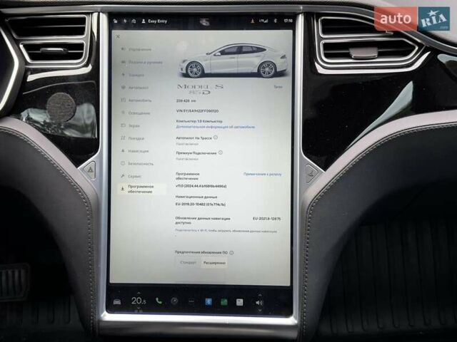 Белый Тесла Модель С, объемом двигателя 0 л и пробегом 239 тыс. км за 15999 $, фото 18 на Automoto.ua