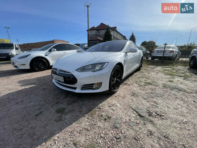 Белый Тесла Модель С, объемом двигателя 0 л и пробегом 189 тыс. км за 15990 $, фото 2 на Automoto.ua