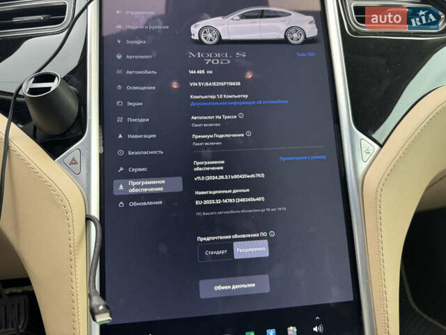 Белый Тесла Модель С, объемом двигателя 0 л и пробегом 150 тыс. км за 15900 $, фото 4 на Automoto.ua