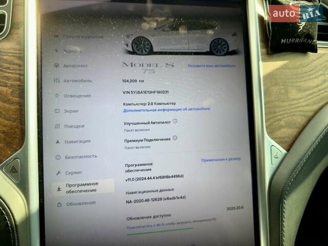 Білий Тесла Модель С, об'ємом двигуна 0 л та пробігом 104 тис. км за 18000 $, фото 20 на Automoto.ua