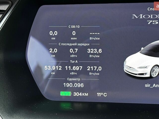 Белый Тесла Модель С, объемом двигателя 0 л и пробегом 190 тыс. км за 23000 $, фото 10 на Automoto.ua