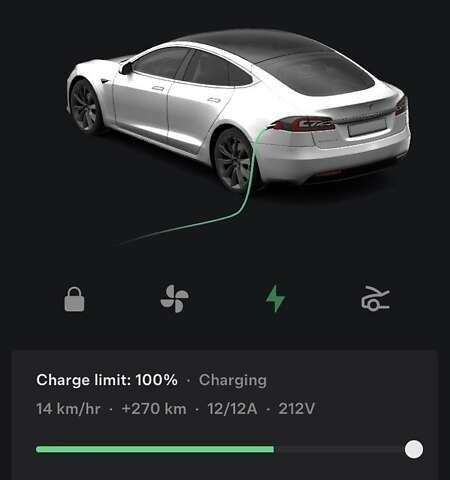 Белый Тесла Модель С, объемом двигателя 0 л и пробегом 55 тыс. км за 25000 $, фото 24 на Automoto.ua