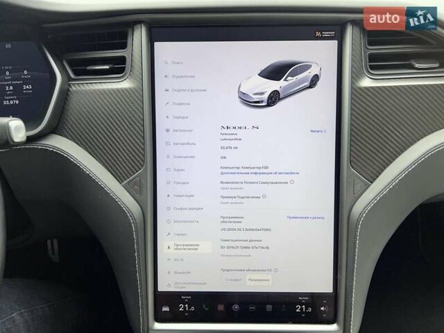 Тесла Модель С 2020 у Львові на Automoto.ua Білий Тесла Модель С, об'ємом двигуна 0 л та пробігом 34 тис. км за 30400 $, фото 31 на Automoto.ua