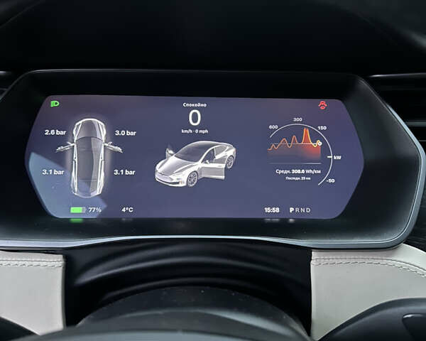 Білий Тесла Модель С, об'ємом двигуна 0 л та пробігом 160 тис. км за 33000 $, фото 12 на Automoto.ua