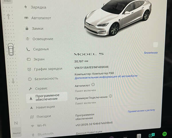 Тесла Модель С 2022 в Виннице на Automoto.ua Белый Тесла Модель С, объемом двигателя 0 л и пробегом 30 тыс. км за 39200 $, фото 10 на Automoto.ua