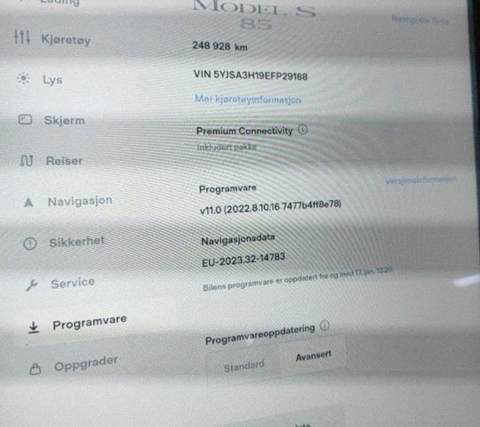 Чорний Тесла Модель С, об'ємом двигуна 0 л та пробігом 285 тис. км за 14590 $, фото 9 на Automoto.ua
