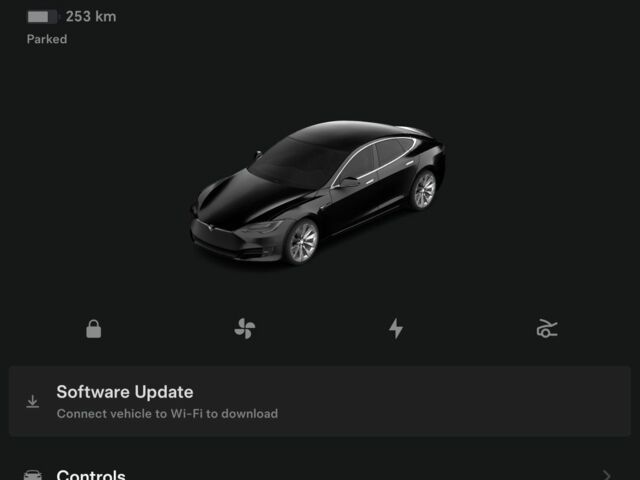 Чорний Тесла Модель С, об'ємом двигуна 0 л та пробігом 110 тис. км за 17000 $, фото 1 на Automoto.ua