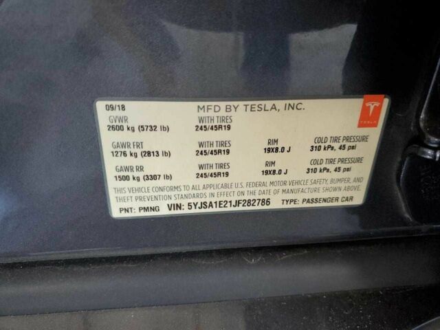 Черный Тесла Модель С, объемом двигателя 0 л и пробегом 105 тыс. км за 5400 $, фото 11 на Automoto.ua