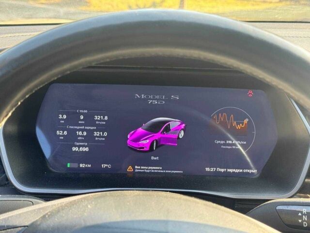 Чорний Тесла Модель С, об'ємом двигуна 0 л та пробігом 99 тис. км за 17200 $, фото 13 на Automoto.ua