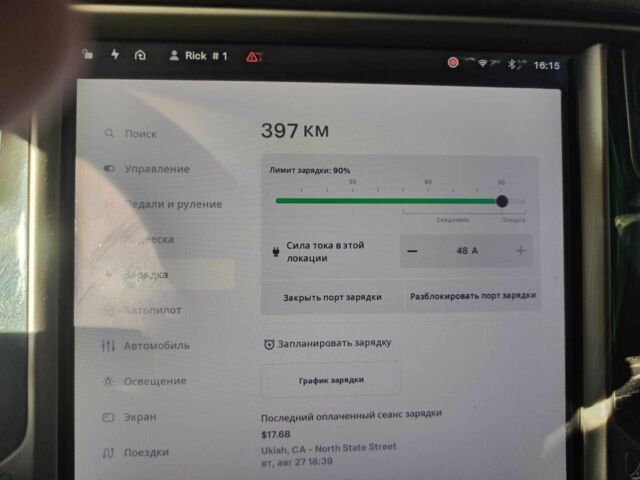 Чорний Тесла Модель С, об'ємом двигуна 0 л та пробігом 99 тис. км за 17200 $, фото 16 на Automoto.ua