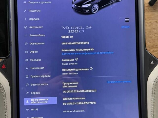 Черный Тесла Модель С, объемом двигателя 0 л и пробегом 101 тыс. км за 25499 $, фото 6 на Automoto.ua