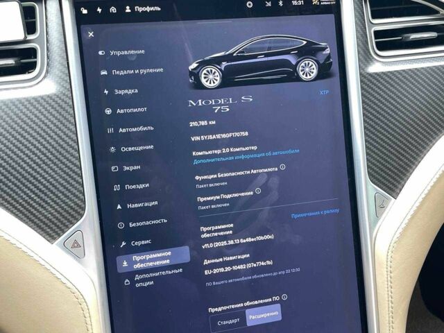 Черный Тесла Модель С, объемом двигателя 0 л и пробегом 210 тыс. км за 14690 $, фото 18 на Automoto.ua