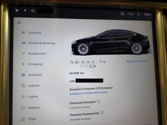 Черный Тесла Модель С, объемом двигателя 0 л и пробегом 141 тыс. км за 16100 $, фото 8 на Automoto.ua