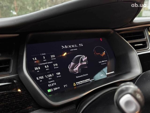 Чорний Тесла Модель С, об'ємом двигуна 0 л та пробігом 64 тис. км за 21490 $, фото 13 на Automoto.ua