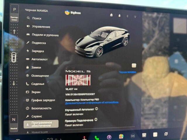 Тесла Модель С 2024 у Запоріжжя на Automoto.ua Чорний Тесла Модель С, об'ємом двигуна 0 л та пробігом 16 тис. км за 84000 $, фото 10 на Automoto.ua