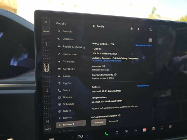 Черный Тесла Модель С, объемом двигателя 0 л и пробегом 11 тыс. км за 22000 $, фото 7 на Automoto.ua