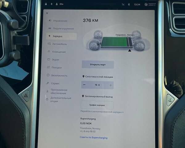 Чорний Тесла Модель С, об'ємом двигуна 0 л та пробігом 245 тис. км за 13999 $, фото 15 на Automoto.ua
