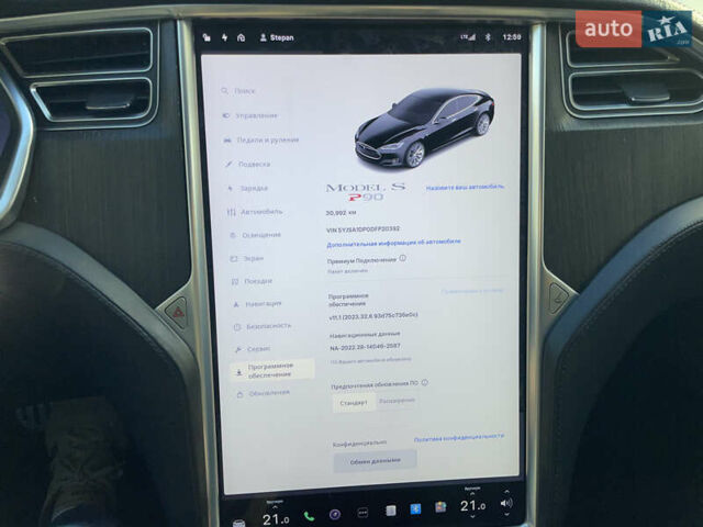 Черный Тесла Модель С, объемом двигателя 0 л и пробегом 30 тыс. км за 14800 $, фото 12 на Automoto.ua
