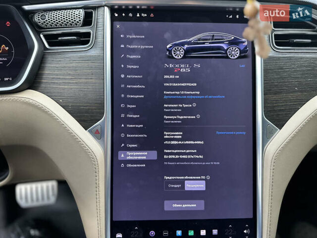 Чорний Тесла Модель С, об'ємом двигуна 0 л та пробігом 260 тис. км за 18000 $, фото 11 на Automoto.ua