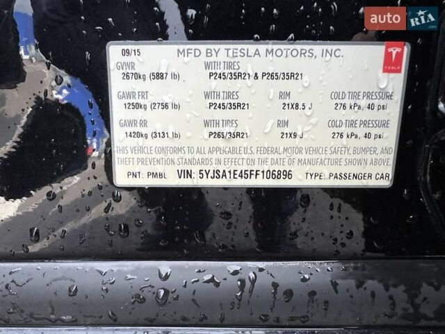 Чорний Тесла Модель С, об'ємом двигуна 0 л та пробігом 96 тис. км за 18999 $, фото 38 на Automoto.ua
