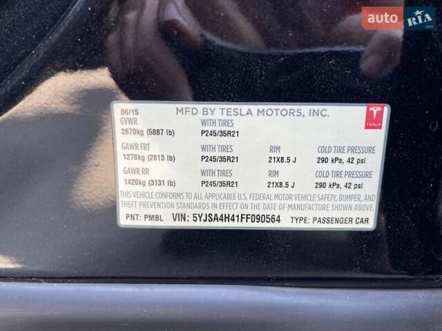 Чорний Тесла Модель С, об'ємом двигуна 0 л та пробігом 200 тис. км за 16500 $, фото 2 на Automoto.ua