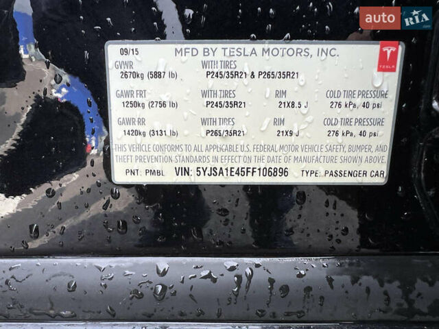 Черный Тесла Модель С, объемом двигателя 0 л и пробегом 99 тыс. км за 19500 $, фото 5 на Automoto.ua