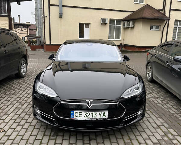 Черный Тесла Модель С, объемом двигателя 0 л и пробегом 66 тыс. км за 18000 $, фото 1 на Automoto.ua