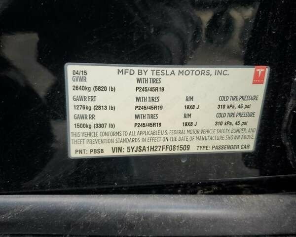 Черный Тесла Модель С, объемом двигателя 0 л и пробегом 93 тыс. км за 4200 $, фото 11 на Automoto.ua