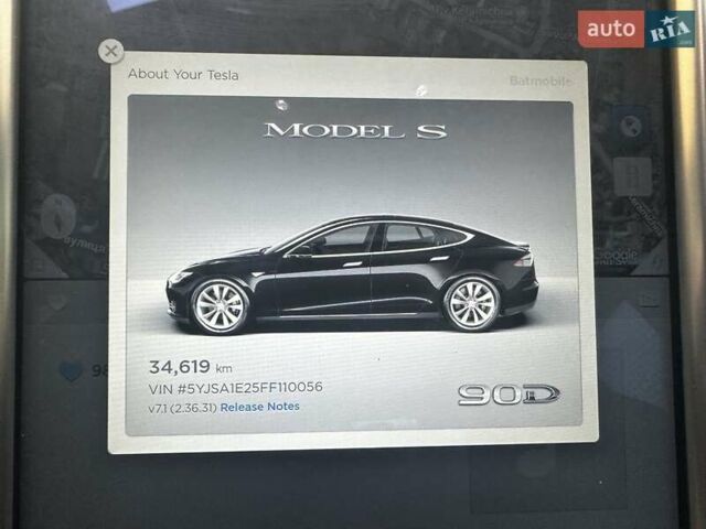 Черный Тесла Модель С, объемом двигателя 0 л и пробегом 34 тыс. км за 25900 $, фото 15 на Automoto.ua