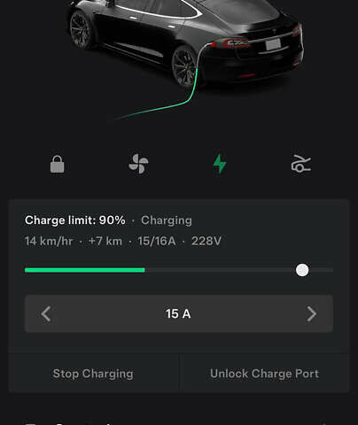 Чорний Тесла Модель С, об'ємом двигуна 0 л та пробігом 325 тис. км за 14500 $, фото 16 на Automoto.ua