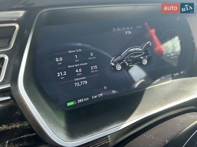 Черный Тесла Модель С, объемом двигателя 0 л и пробегом 72 тыс. км за 19500 $, фото 8 на Automoto.ua