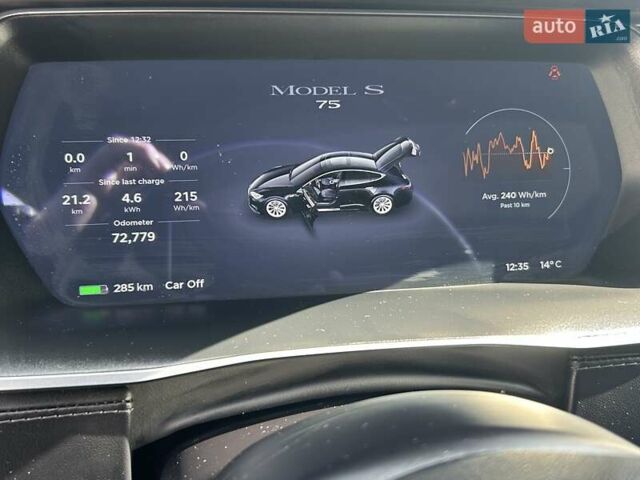 Черный Тесла Модель С, объемом двигателя 0 л и пробегом 72 тыс. км за 19500 $, фото 7 на Automoto.ua