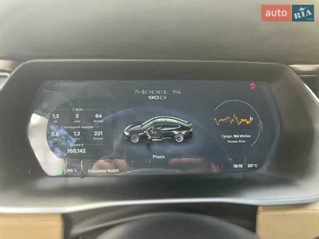 Черный Тесла Модель С, объемом двигателя 0 л и пробегом 258 тыс. км за 18000 $, фото 7 на Automoto.ua