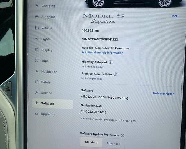 Черный Тесла Модель С, объемом двигателя 0 л и пробегом 181 тыс. км за 16049 $, фото 15 на Automoto.ua