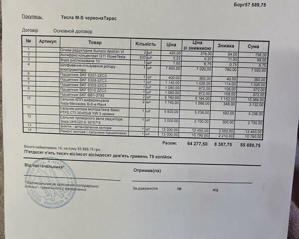 Чорний Тесла Модель С, об'ємом двигуна 0 л та пробігом 157 тис. км за 19000 $, фото 24 на Automoto.ua