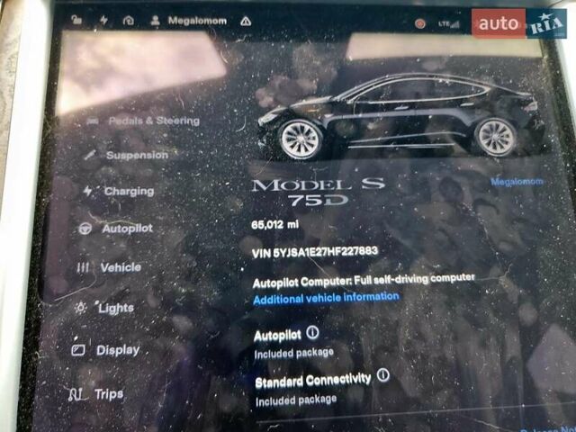 Чорний Тесла Модель С, об'ємом двигуна 0 л та пробігом 105 тис. км за 6300 $, фото 8 на Automoto.ua