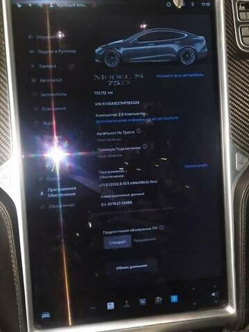 Черный Тесла Модель С, объемом двигателя 0 л и пробегом 123 тыс. км за 11221 $, фото 2 на Automoto.ua