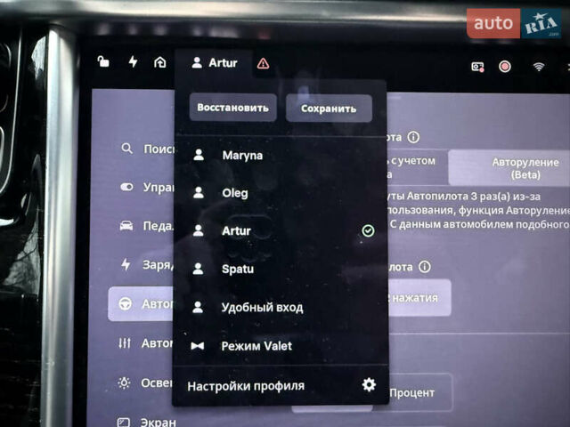 Черный Тесла Модель С, объемом двигателя 0 л и пробегом 292 тыс. км за 16000 $, фото 95 на Automoto.ua