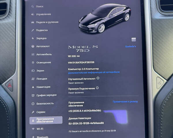 Черный Тесла Модель С, объемом двигателя 0 л и пробегом 161 тыс. км за 26500 $, фото 14 на Automoto.ua