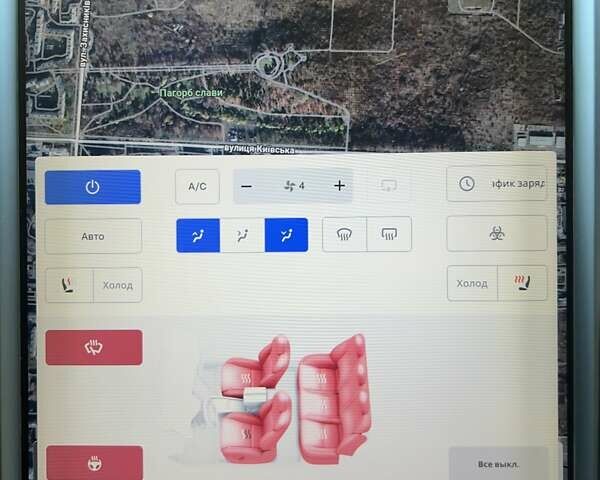 Черный Тесла Модель С, объемом двигателя 0 л и пробегом 83 тыс. км за 26400 $, фото 4 на Automoto.ua